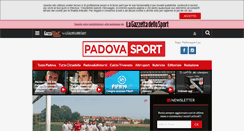 Desktop Screenshot of padovasport.tv