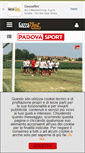 Mobile Screenshot of padovasport.tv